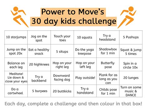ninja kids exercise challenge